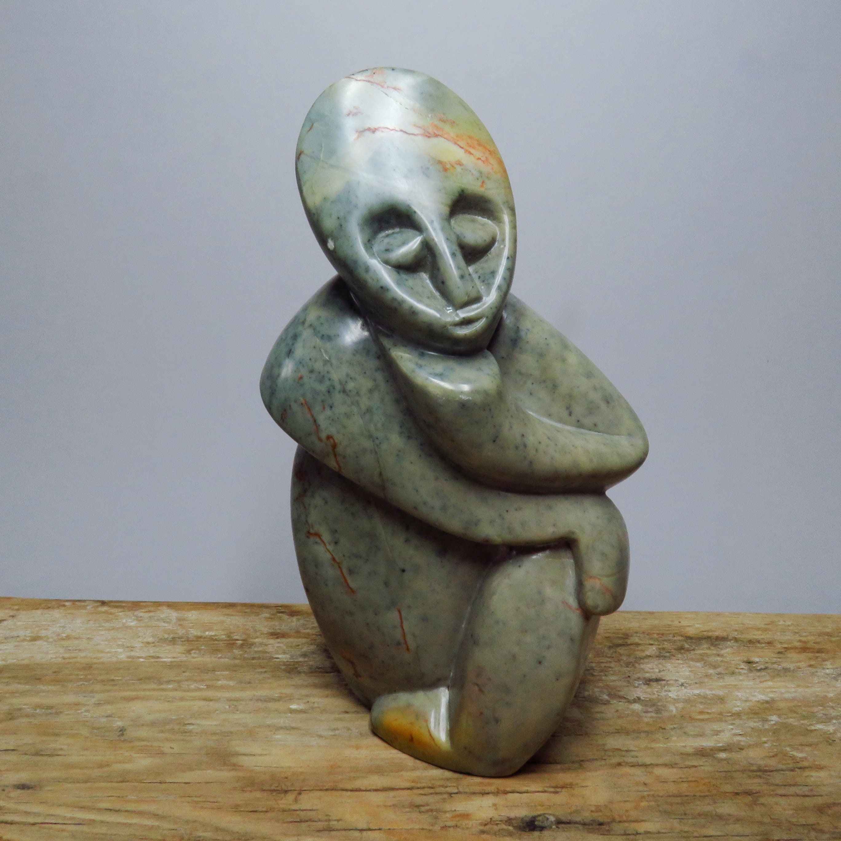 SIGNED R Makunde Vintage Shona Stone Sculpture Beautiful Etsy Canada