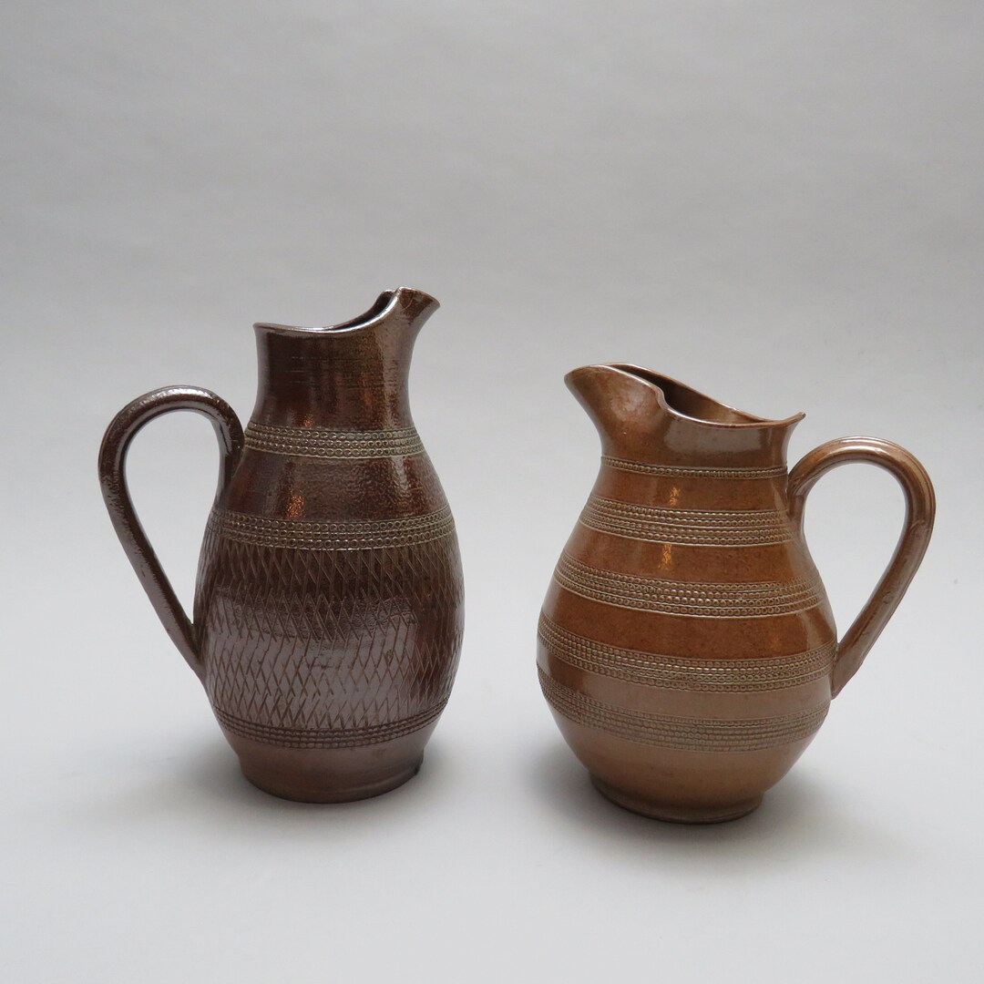 FRENCH STONEWARE MUGS