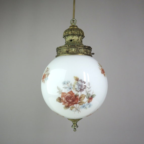 Vintage outlet opaline lighting
