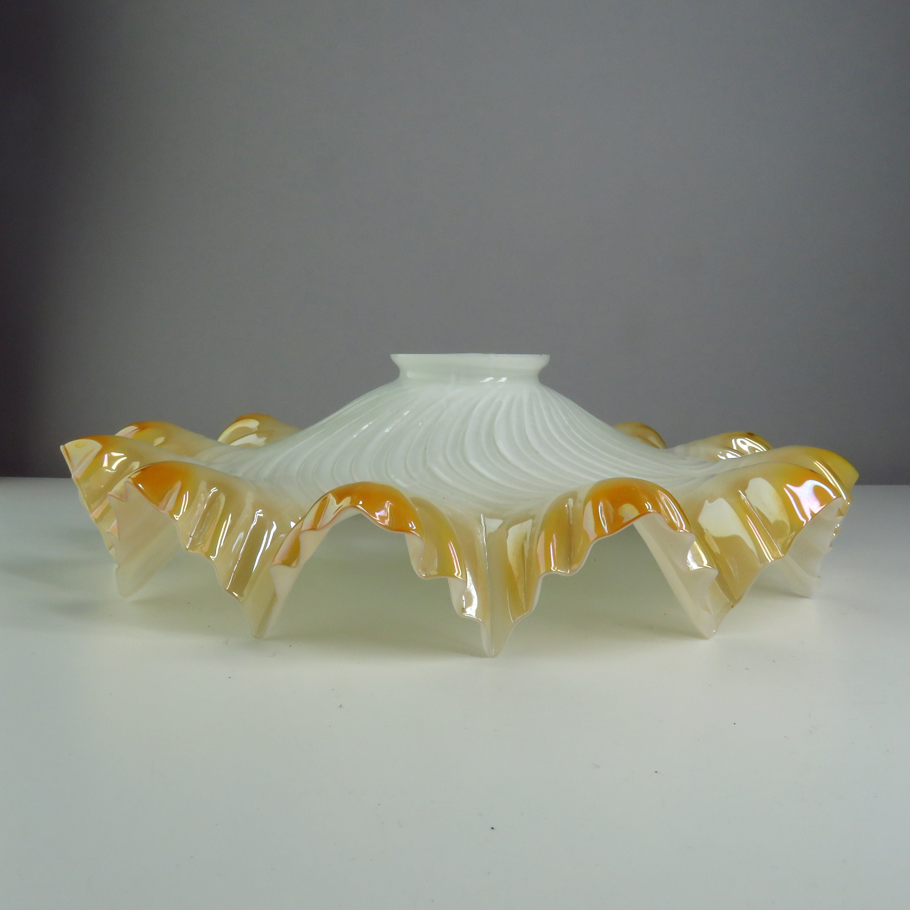 Vintage french sale glass lamp shades