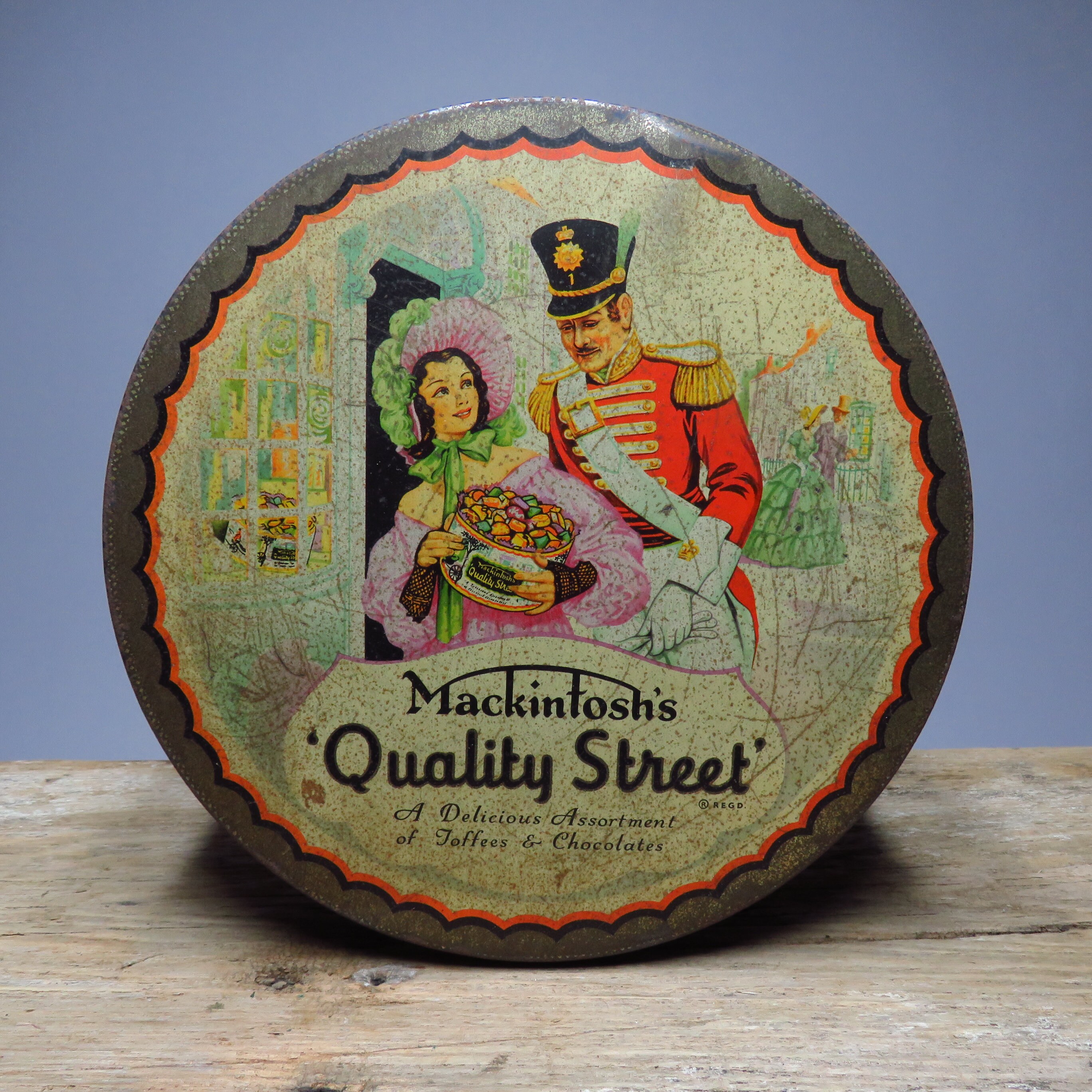 Quality Street Original Metal Box Boîte Métallique 480g 