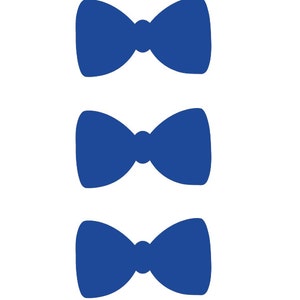 Bow Tie Printables Little Man Birthday Bow Tie Party Bow - Etsy