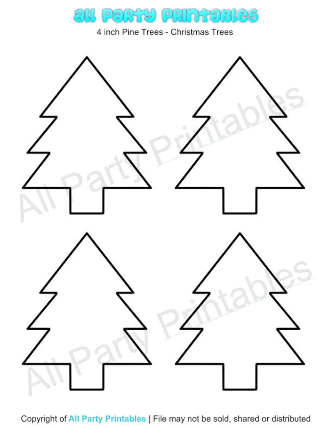 Pine Tree Printable Template pdf Download Pine Tree Cutout Christmas pine-tree-printable-template-pdf-download-pine-tree-cutout-christmas