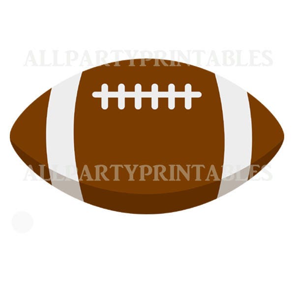 Football Printables, Football, Football Clipart, Football Image, Football PDF