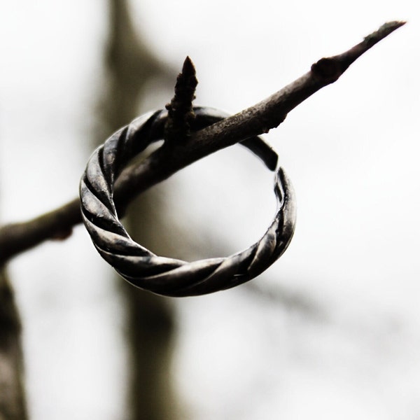 Antique silver ring Celtic Viking ring Viking artifact 9-11th Century  Ancient ring