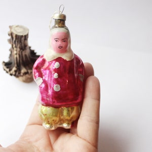The boy 1950 christmas decoration retro home decor vintage christmas ornament  antique mercury glass ornament retro vintage home decor
