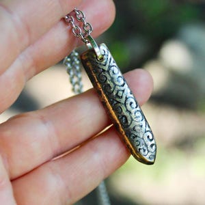 Antique Rare Necklace | Ancient Celtic Viking Pendant | 11th Century BC Artifact