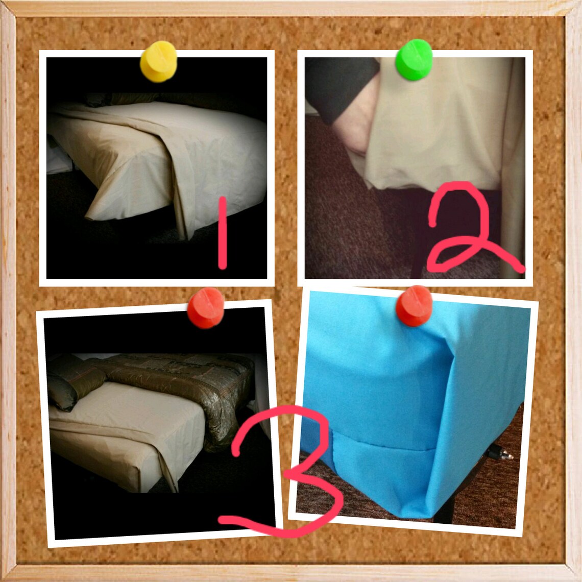 Won't Pop off Sheets for Futon Full Twin Full Queen Split Etsy