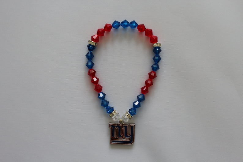 New York Giants Charm Bracelet