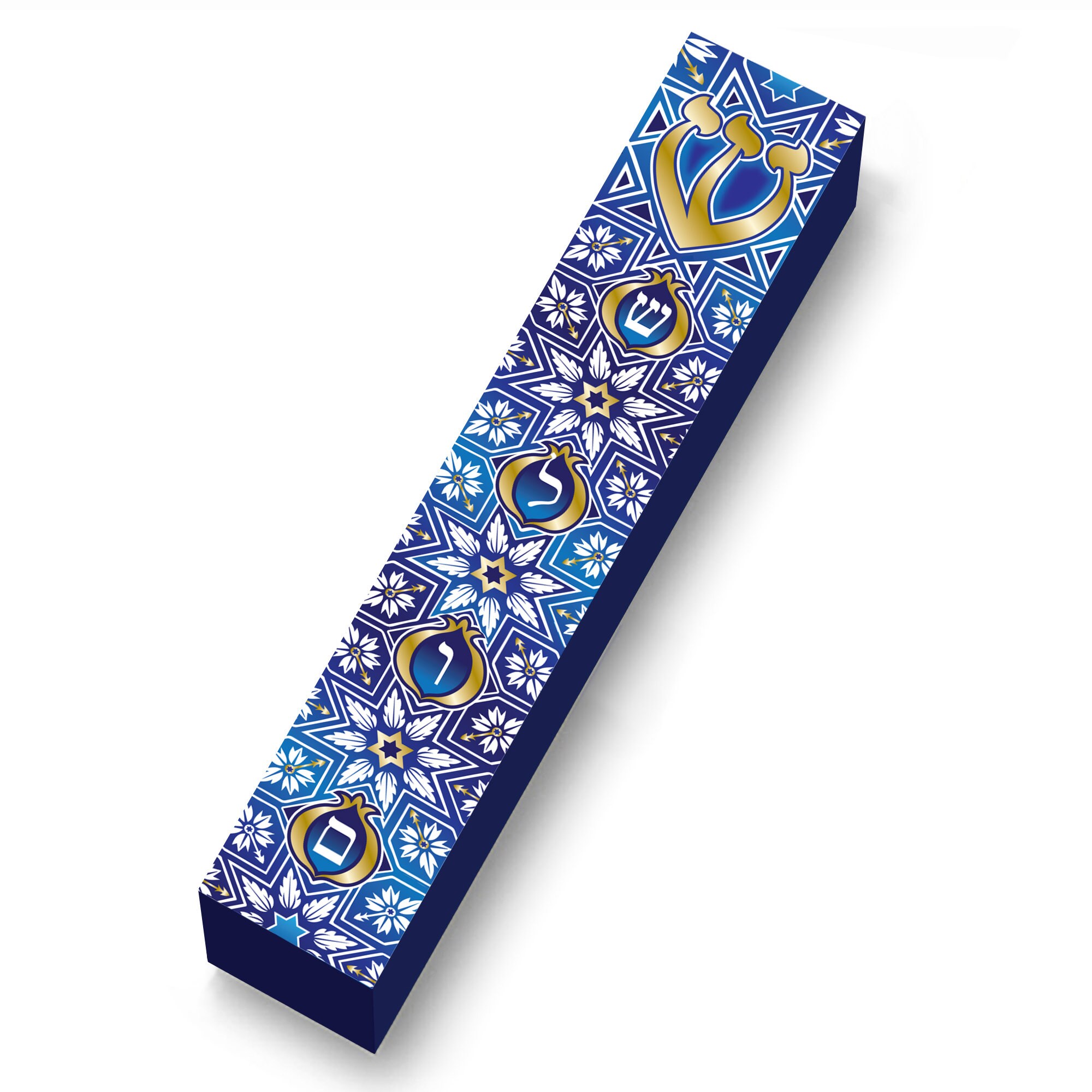 Caja de Mezuzah Judía de Estilo Arabesco Decorativo Etsy