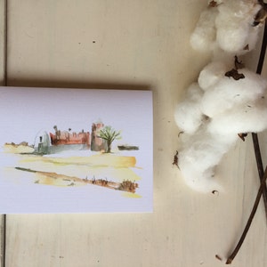 Barn Watercolor Notecards Box Set Blank Inside image 5