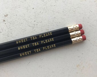 Hex Pencils Set of 7 | Sweet Tea Please