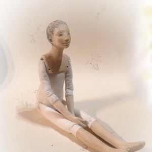 Ceramic 'mother' doll kit, makes one doll