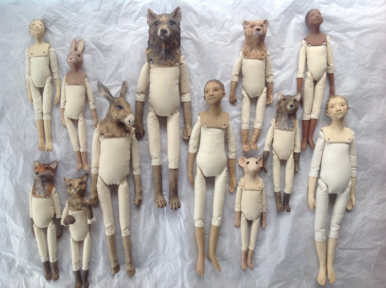 Big Wolf doll kit. image 5