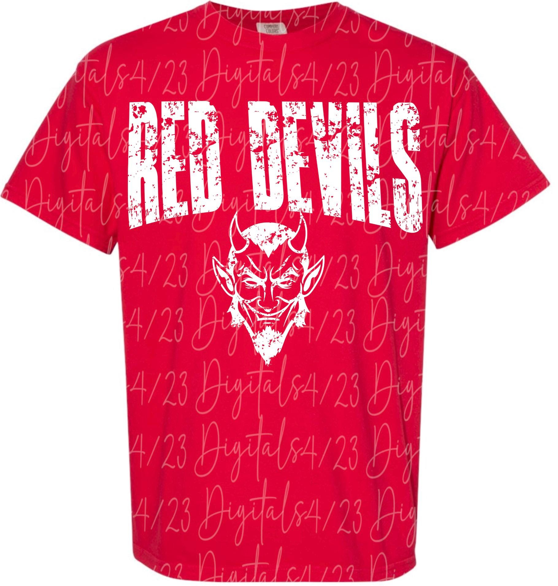 Red Devil Anniversary T-shirt 2024 Red Devil Anniversary T-Shirt