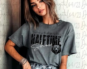 ベアーズ「I’m Here for the Halftime Show」バンドTシャツ用PNG