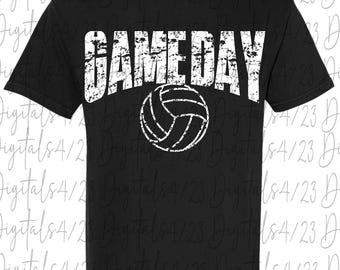 Game Day Volleyball Sports PNG for T-Shirts