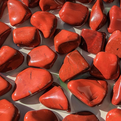 Kiwi Jasper Tumbled Stone Sesame Jasper Healing Crystals Etsy