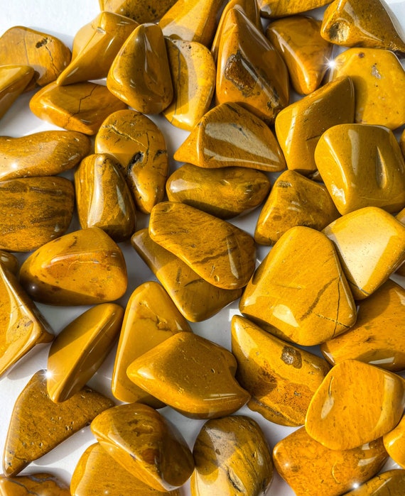 Yellow Jasper Tumbled Pocket Stone Etsy New Zealand Yellow Jasper Tumbled Pocket Stone Etsy New Zealand