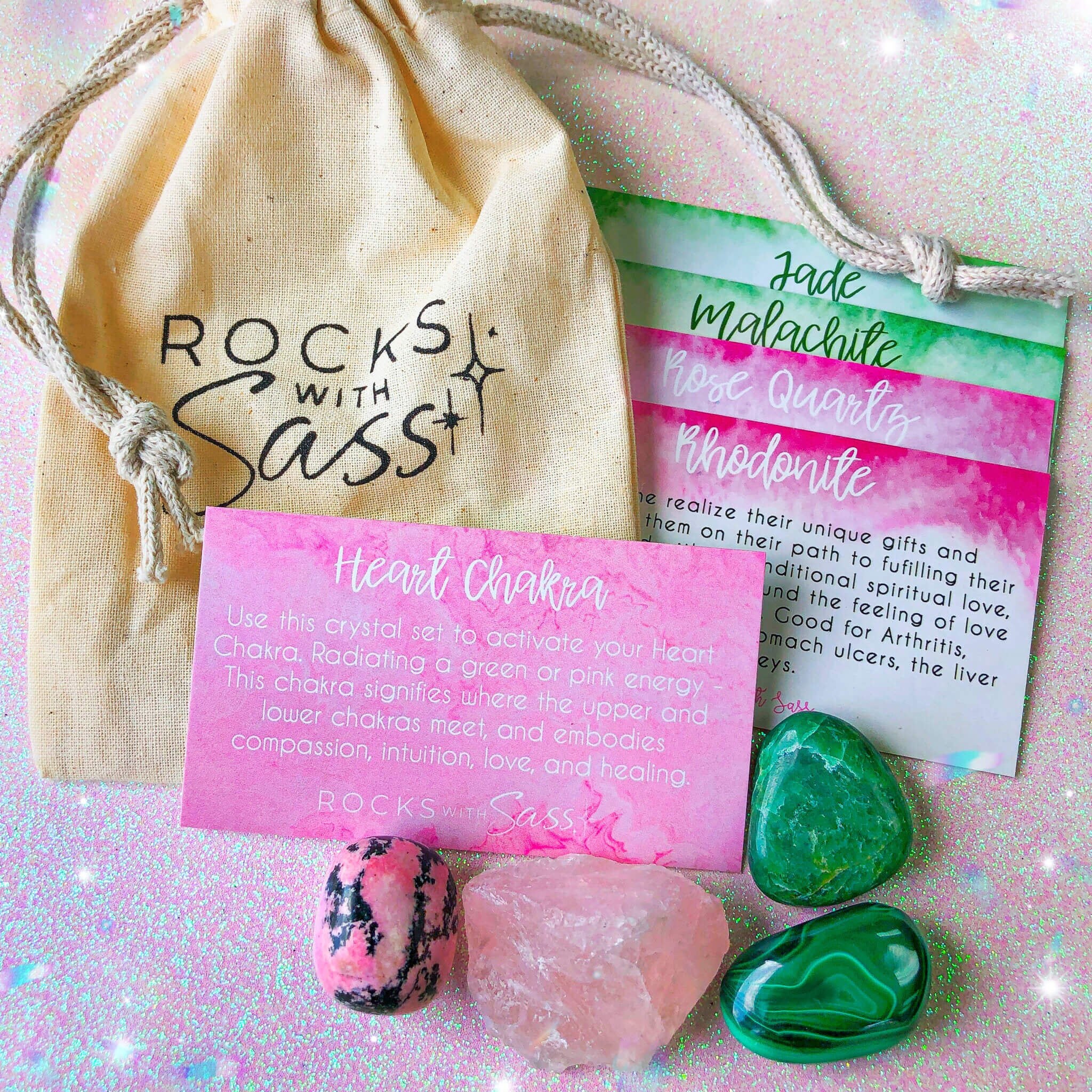 Rose Quartz Raw Pocket Stone - Rocks with Sass