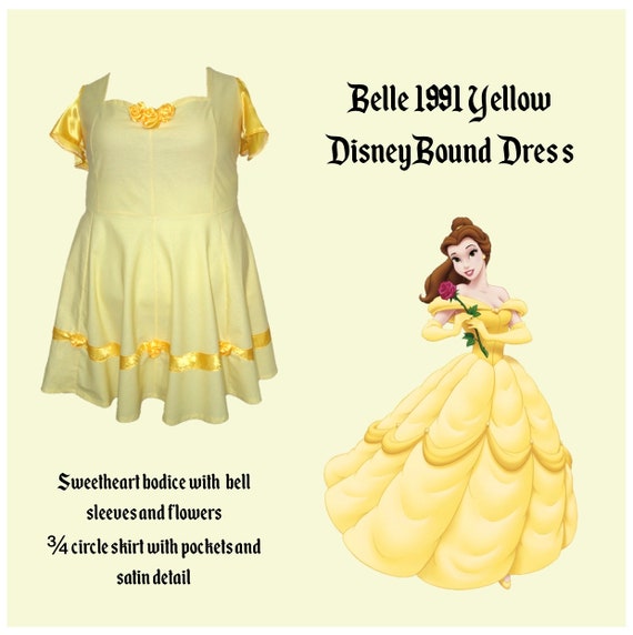 belle yellow dress