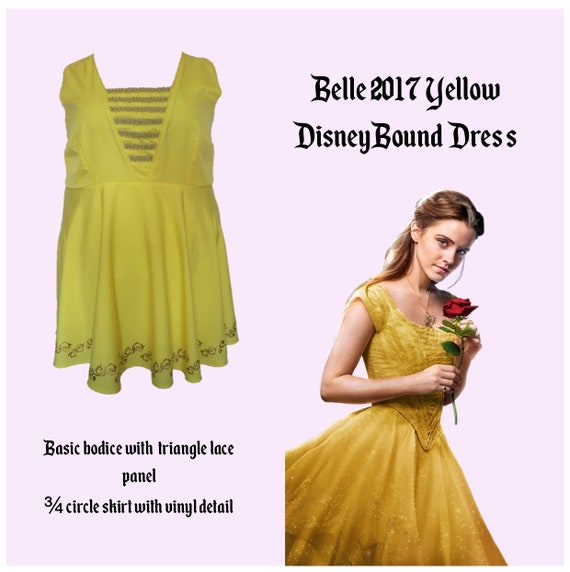 belle yellow dress