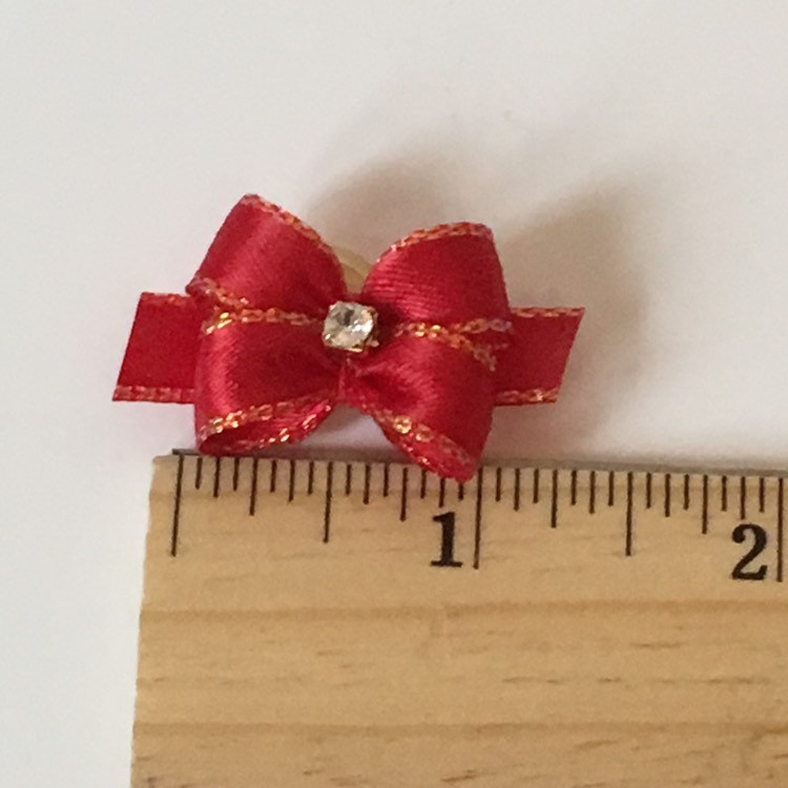 Small Dog Hair Bows Sparkle Edge Bows Hair Bow for Dog Etsy