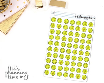 Softball Icon Sport Ball Planner Sticker Sheet