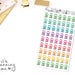 see more listings in the Planner Sticker Sheets section