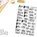 see more listings in the Planner Sticker Sheets section