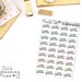 see more listings in the Planner Sticker Sheets section