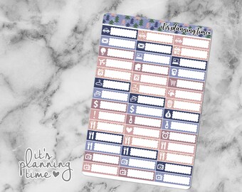 Snow Assorted Label Planner Stickers