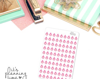 Période Tracker Planner Stickers - 90 comte