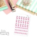 Prescription Bottle and Pills Planner Stickers