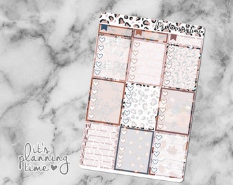 Sweater Weather Full Box Checklist Planner Stickers