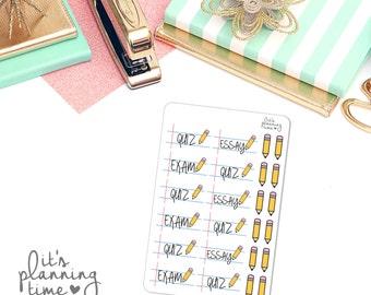 School Assorted Planner Stickers