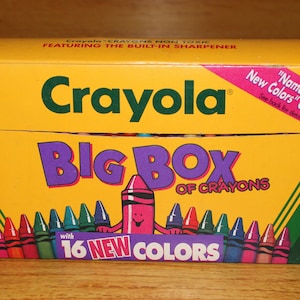 Crayons box of 96