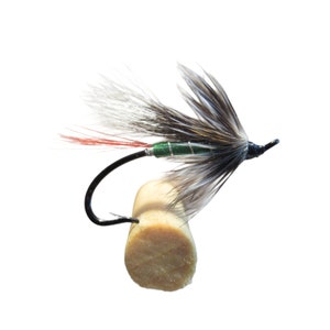 Grizzly King Salmon Fly Tied by Alan Bourgault