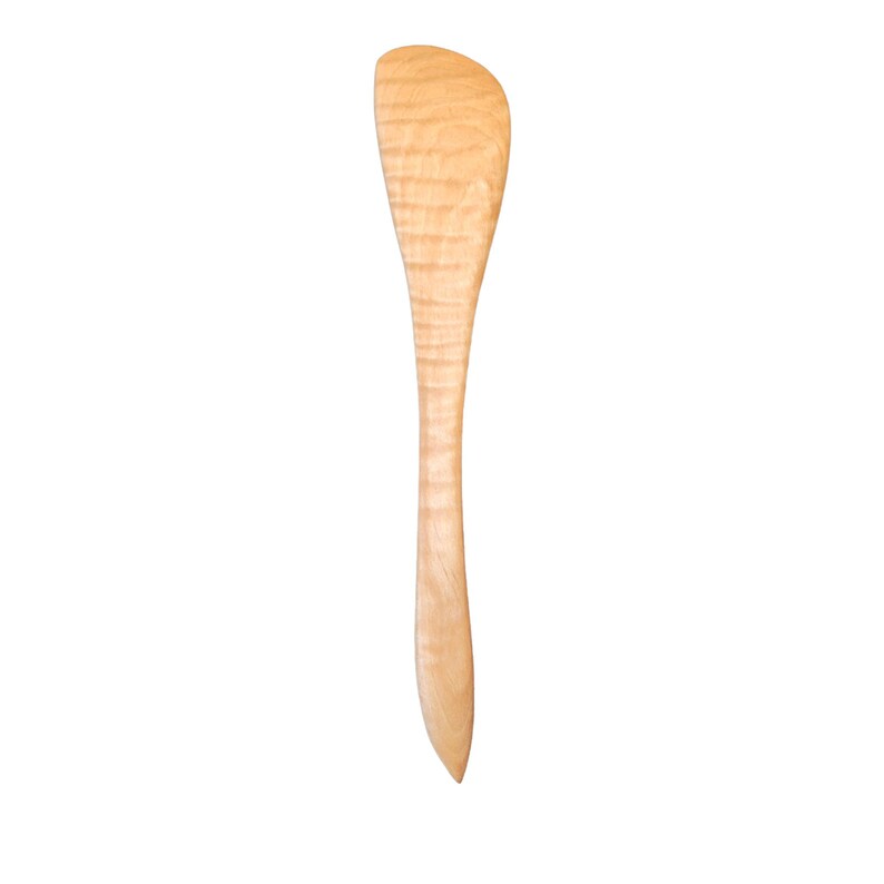 Handcrafted Maple Wood Spatula, Right Handed, USA Made - Etsy
