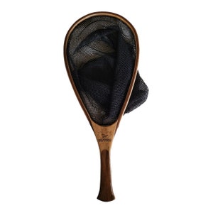 Handmade Wood Landing Net, Fly Fishing Landing Net, The Miller&#39;s Landing Net, Epoxy-urethane finish