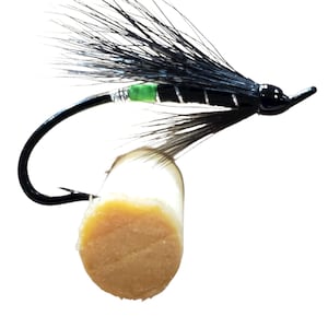 Black Bear Green Butt Salmon Fly Tied by Alan Bourgault