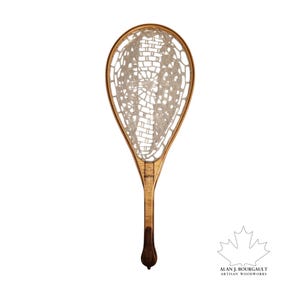 Handmade Wood Landing Net, Fly Fishing Landing Net, The Deerfield Landing Net, Epoxy Finish