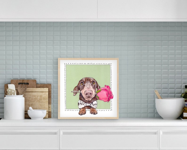 dachshund nursery decor