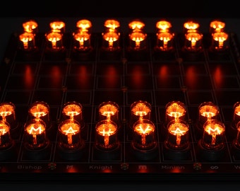 Nixie Chessboard DIY Kit complete including nixies