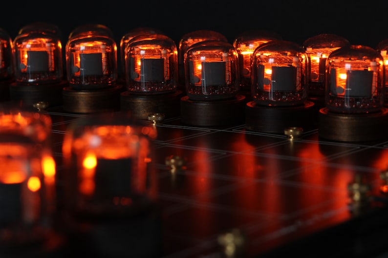 Nixie Chessboard fully assembled IN-7 version. image 4
