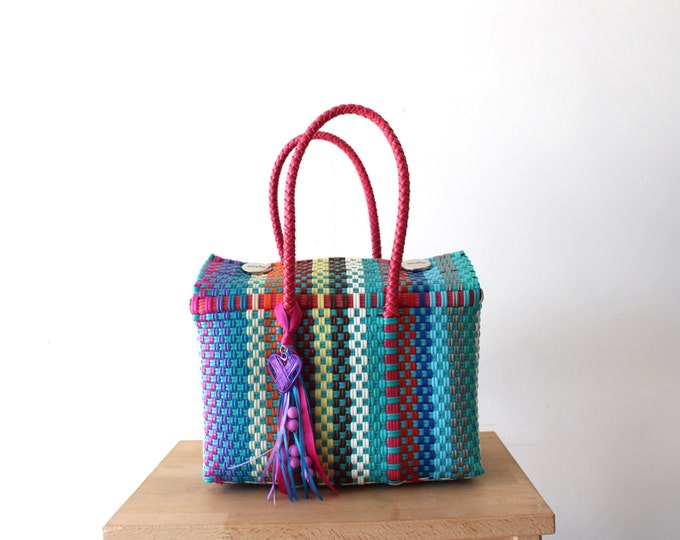 Colorful Handmade Mexican Bag Mexican Style Mexican Woven Etsy