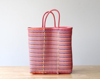 Coral & Colors Tote Bag by MexiMexi