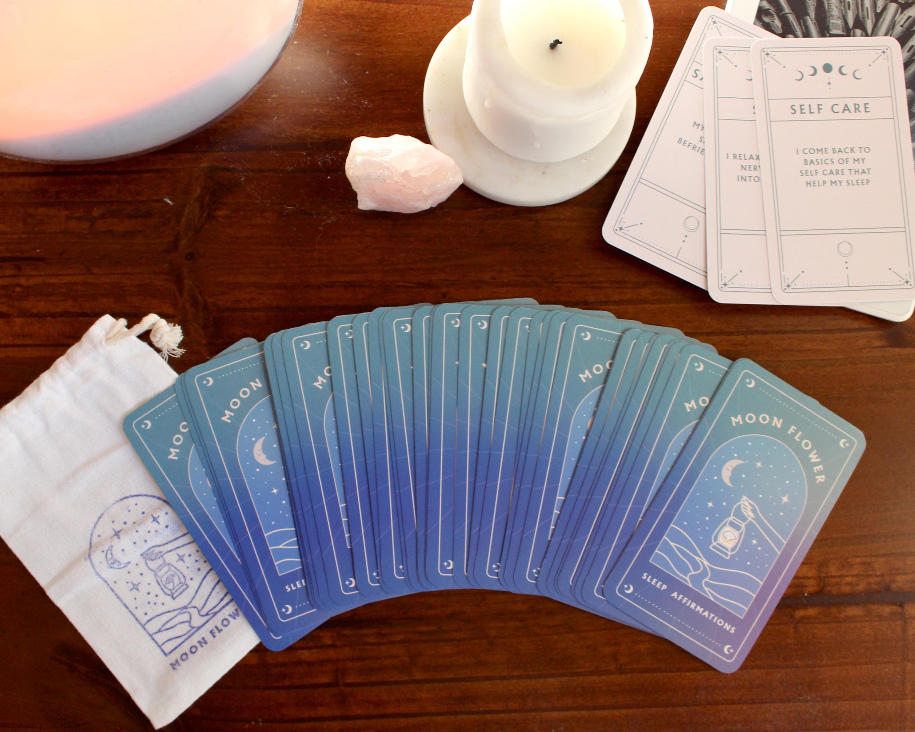 Sleep Affirmation Cards | Relaxation Evening Routine| Oracle Cards ...