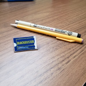 Blockbuster Card Pin