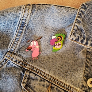 Courage the Cowardly Dog Pins